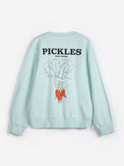 Bobo Choses Bunch of Vegetables Straight Sweatshirt Light Blue - Steranko Clothing Manchester