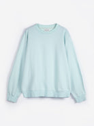 Bobo Choses Bunch of Vegetables Straight Sweatshirt Light Blue - Steranko Clothing Manchester
