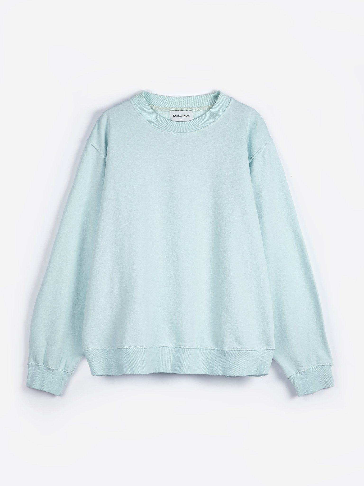 Bobo Choses Bunch of Vegetables Straight Sweatshirt Light Blue - Steranko Clothing Manchester