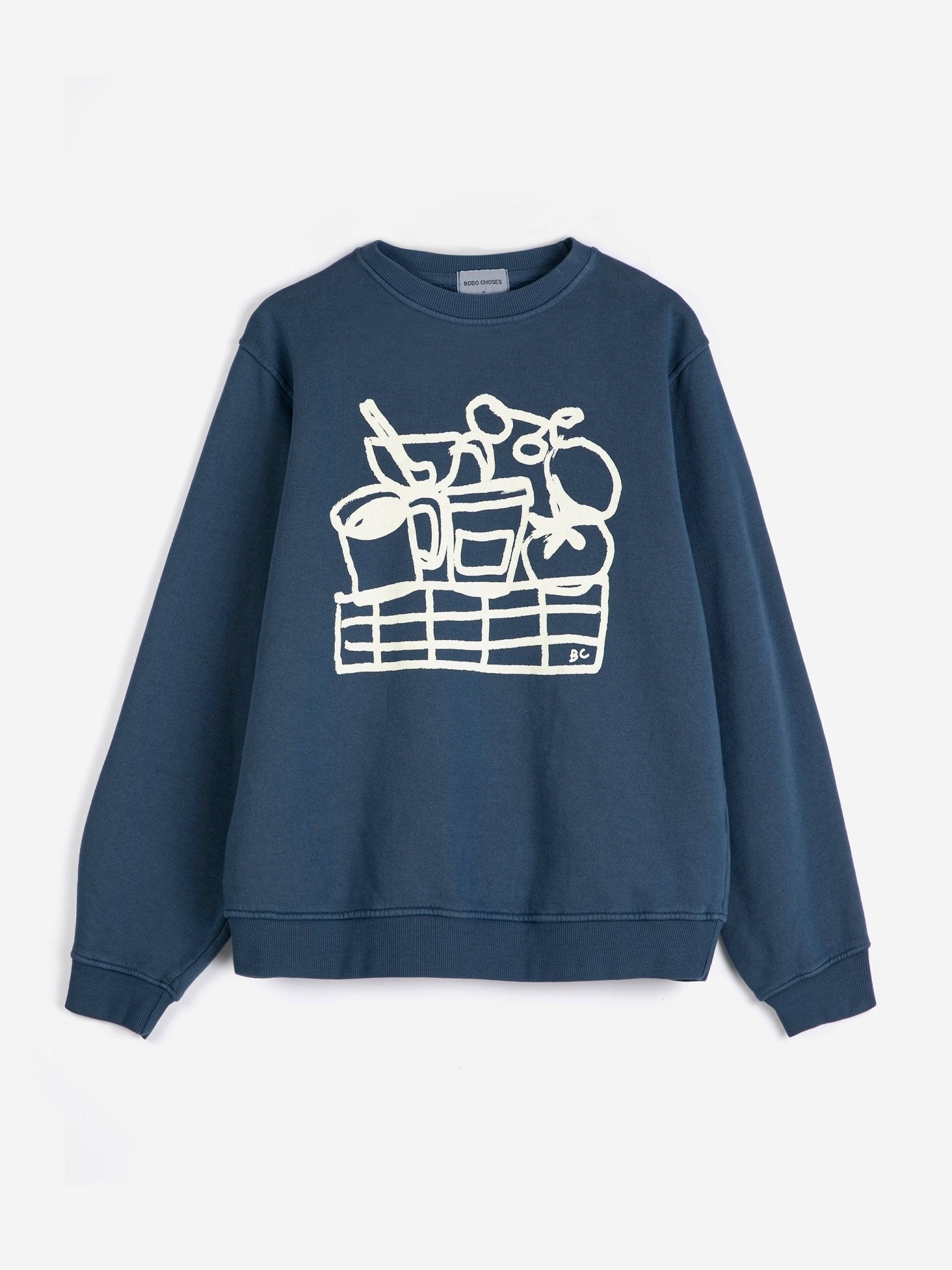 Bobo Choses Cookery Festival Straight Sweatshirt Navy - Steranko Clothing Manchester