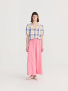 Bobo Choses Fun Tartan Collar Shirt Off - White - Steranko Clothing Manchester