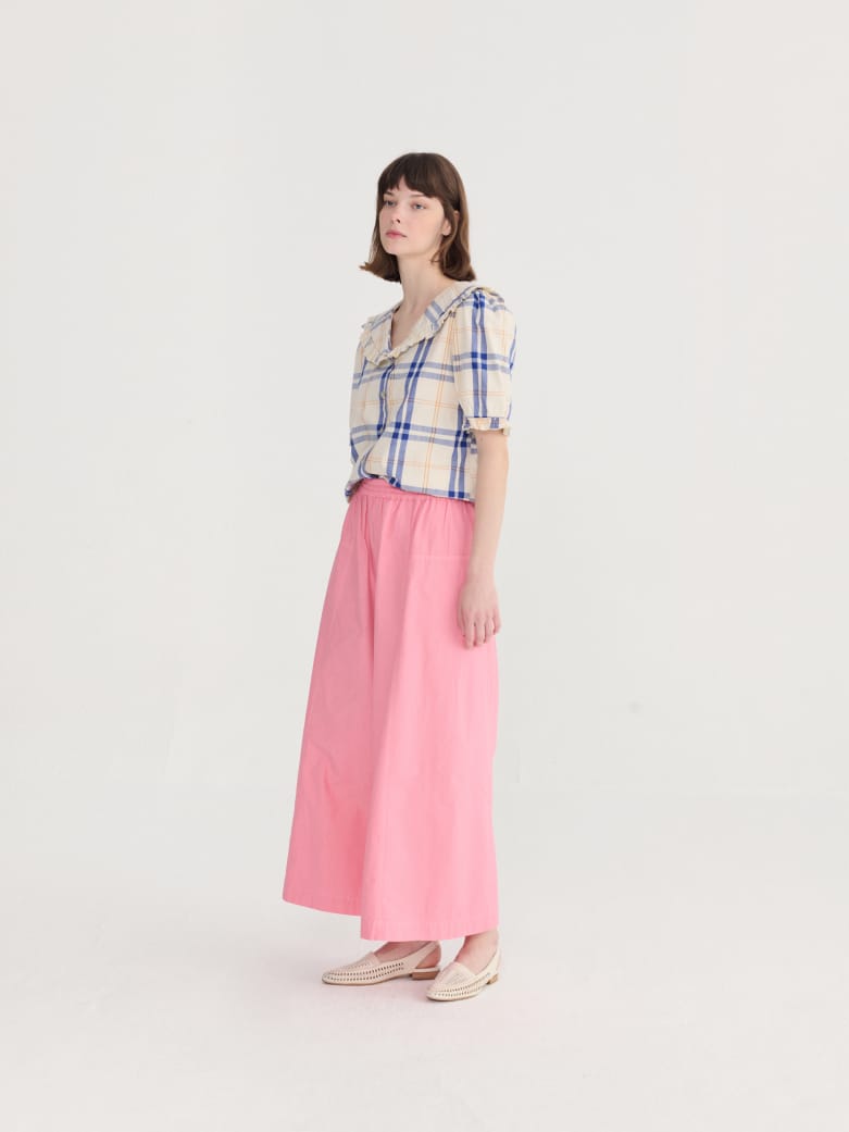 Bobo Choses Fun Tartan Collar Shirt Off - White - Steranko Clothing Manchester