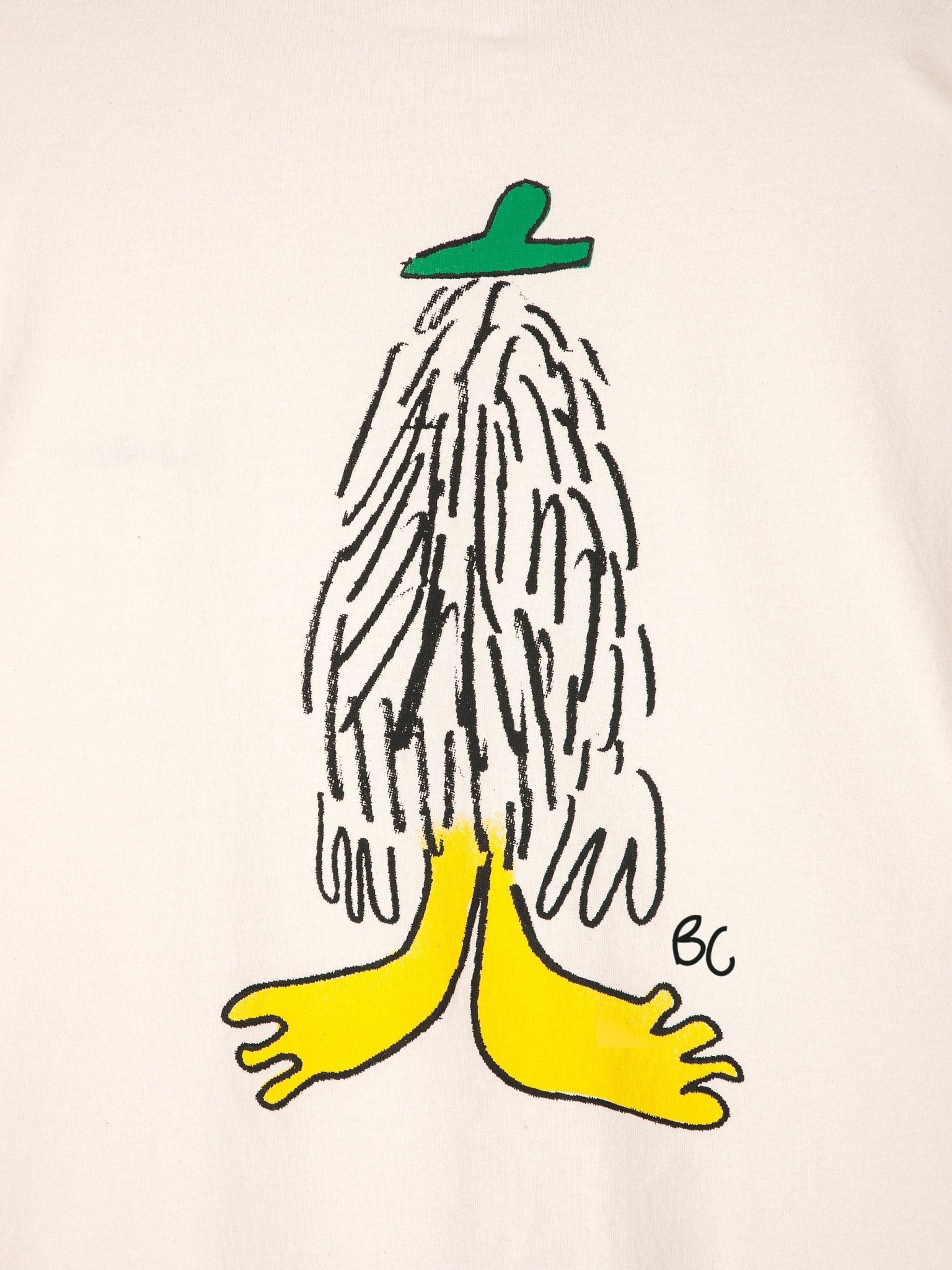 Bobo Choses Hidden Monster LS Tee Off-White - Steranko Clothing Manchester