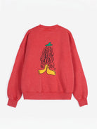 Bobo Choses Hidden Monster Sweatshirt Red - Steranko Clothing Manchester