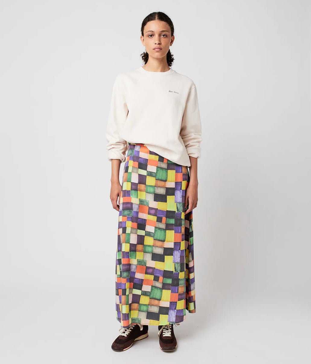 Bobo Choses Mr Pencil Fitted Sweatshirt Off - White - Steranko Clothing Manchester