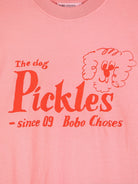 Bobo Choses The Dog Pickles T-Shirt Pink - Steranko Clothing Manchester