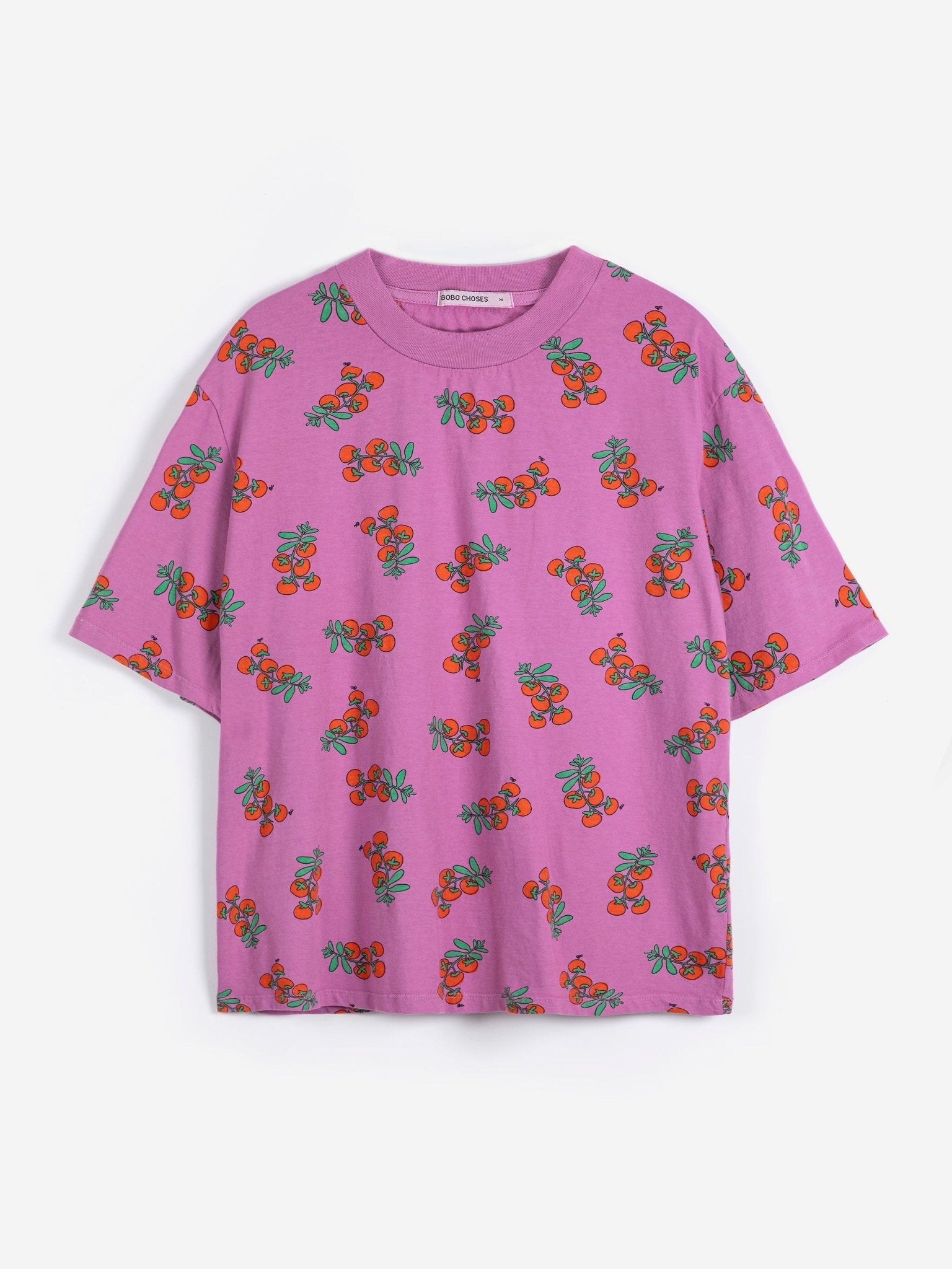 Bobo Choses Tomatoes Print T-Shirt Purple - Steranko Clothing Manchester