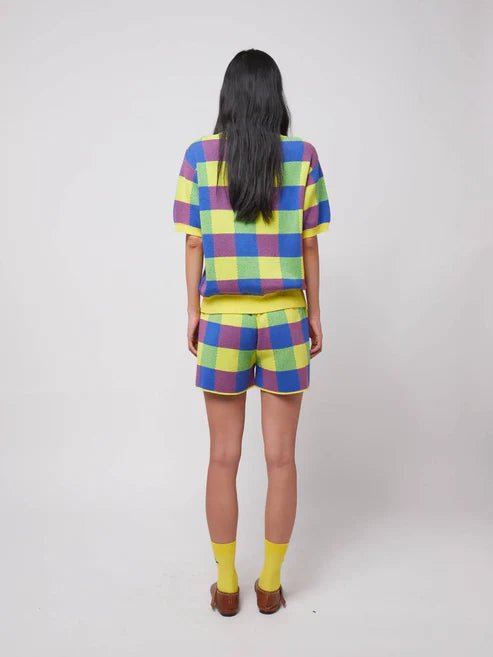 Bobo Choses Vichy Jacquard Jumper Multicolour - Steranko Clothing Manchester