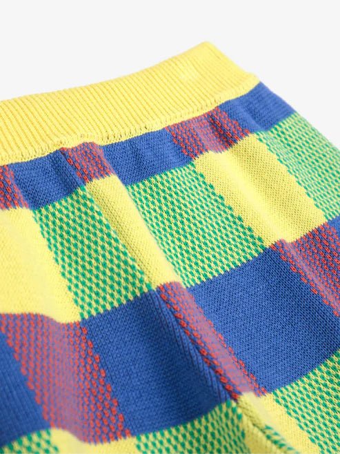 Bobo Choses Vicy Jacquard Knitted Shorts Multicolour - Steranko Clothing Manchester