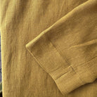 boniface Cocoon Dress Ochre Linen - Steranko Clothing Manchester