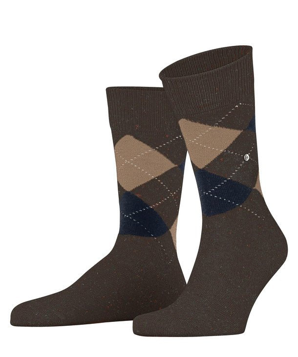 Burlington Dundee Socks Buckeye Melange - Steranko Clothing Manchester