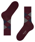 Burlington Dundee Socks Merlot - Steranko Clothing Manchester
