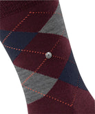 Burlington Dundee Socks Merlot - Steranko Clothing Manchester