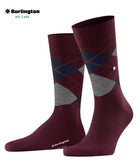 Burlington Edinburgh Socks Claret - Steranko Clothing Manchester