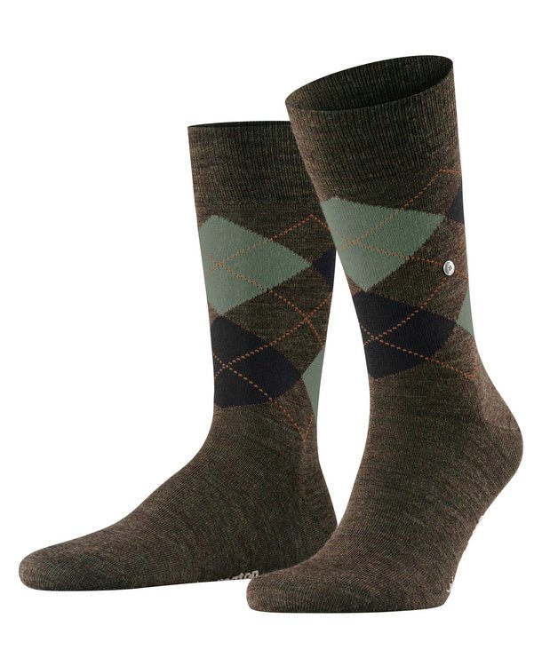 Burlington Edinburgh Socks Jade Melange - Steranko Clothing Manchester