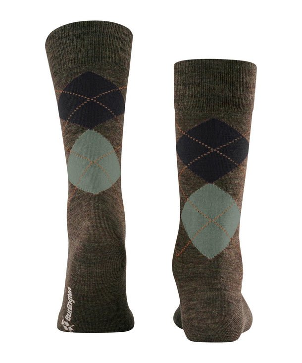 Burlington Edinburgh Socks Jade Melange - Steranko Clothing Manchester