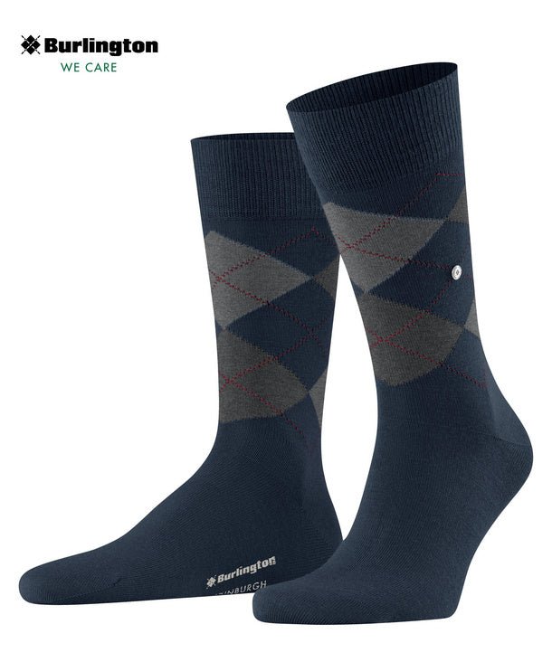 Burlington Edinburgh Socks Marine - Steranko Clothing Manchester
