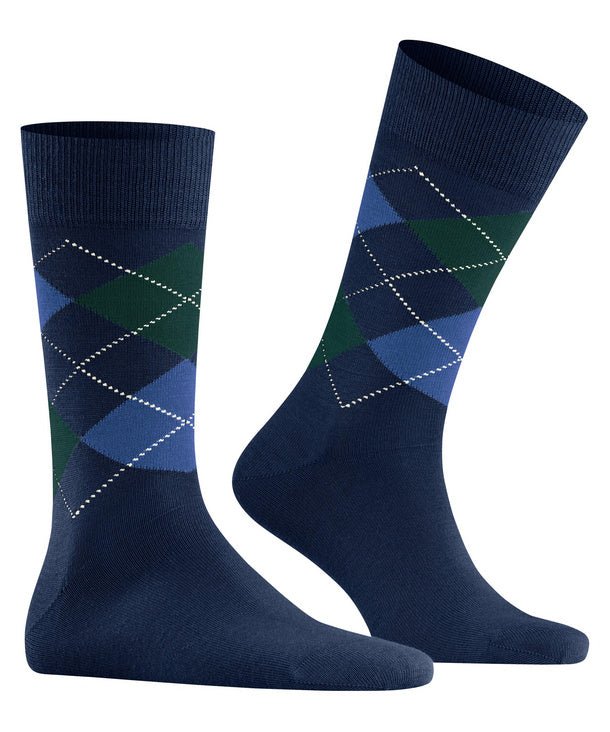 Burlington Edinburgh Socks Royal - Steranko Clothing Manchester