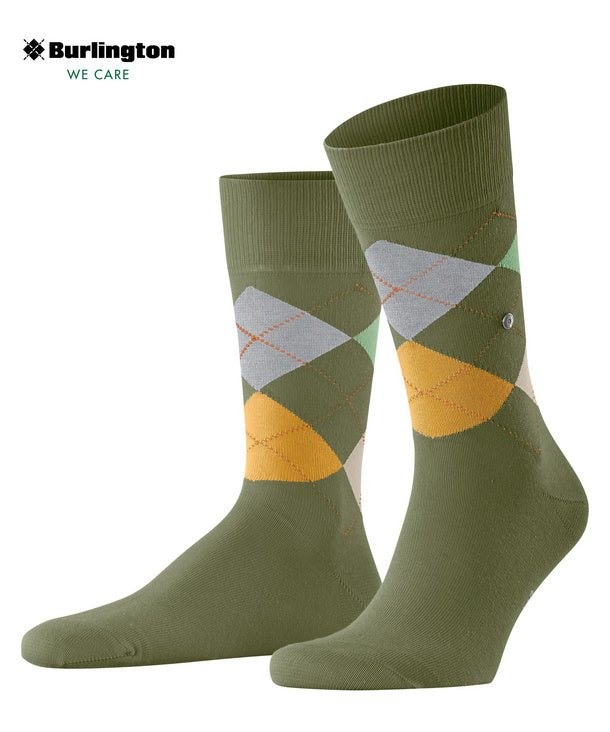 Burlington King Sock Green - Steranko Clothing Manchester