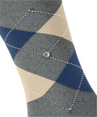 Burlington King Sock Light Grey Melange - Steranko Clothing Manchester