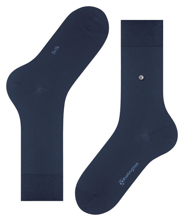 Burlington Lord Socks Marine - Steranko Clothing Manchester