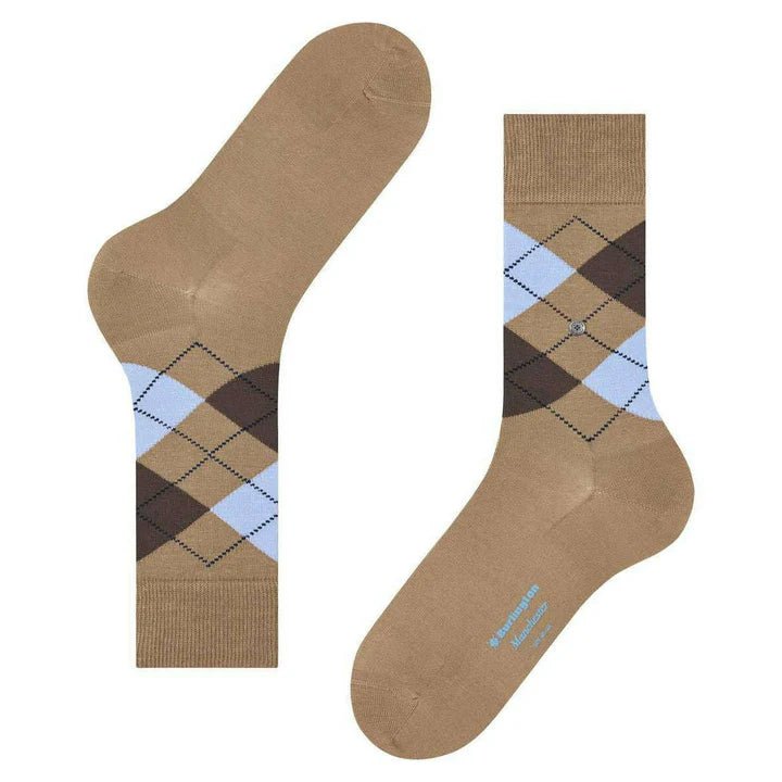 Burlington Manchester Sock Beige - Steranko Clothing Manchester