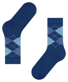 Burlington Whitby Argyle Socks Royal Blue - Steranko Clothing Manchester