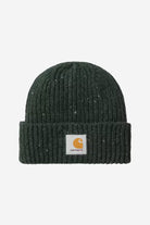 Carhartt Anglistic Beanie Speckled Dark Scarab - Steranko Clothing Manchester