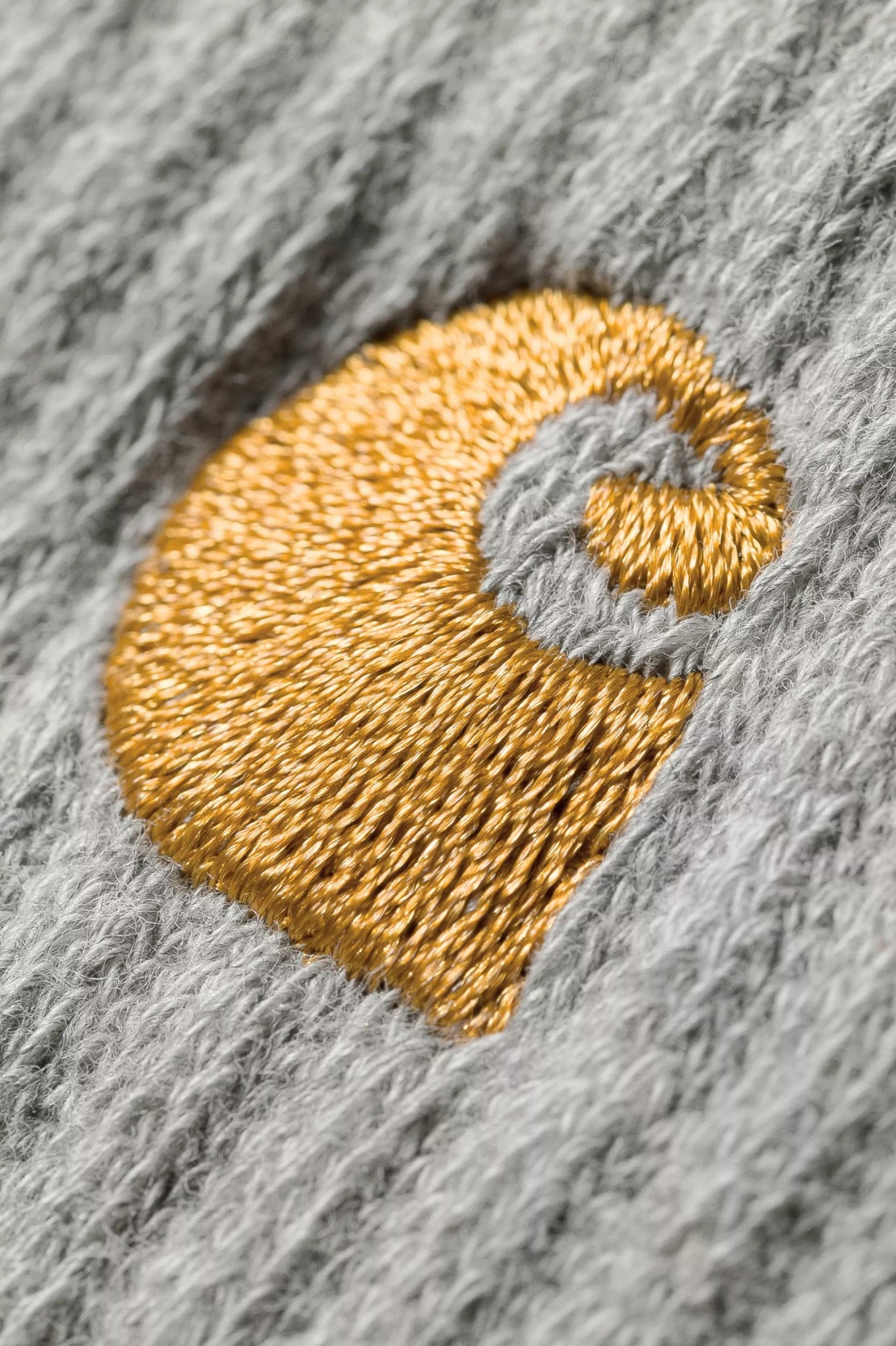 Carhartt Chase Socks Grey Heather / Gold - Steranko Clothing Manchester