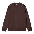 Carhartt Chase Sweat Palisander/Gold - Steranko Clothing Manchester