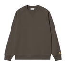 Carhartt Chase Sweatshirt Shungite/Gold - Steranko Clothing Manchester