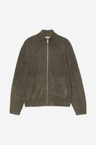 Carhartt Curtis Sweater Jacket Tangled Shungite - Steranko Clothing Manchester