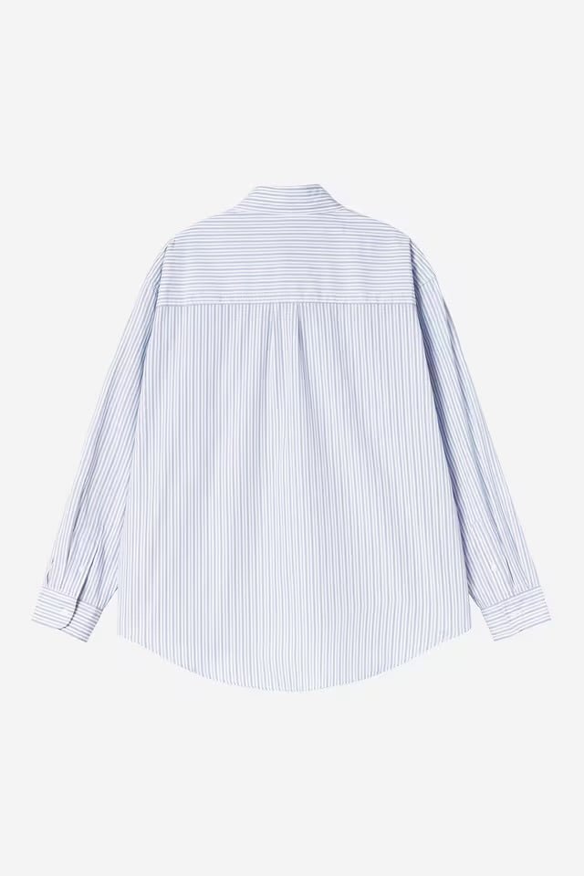 Carhartt Keene Shirt Keen Stripe / White - Steranko Clothing Manchester