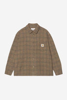 Carhartt L/S Bagley Shirt Bagley Check/Hamilton Brown - Steranko Clothing Manchester