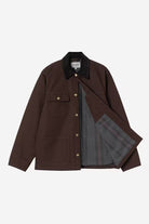 Carhartt Michigan Coat Tobacco/Black - Steranko Clothing Manchester