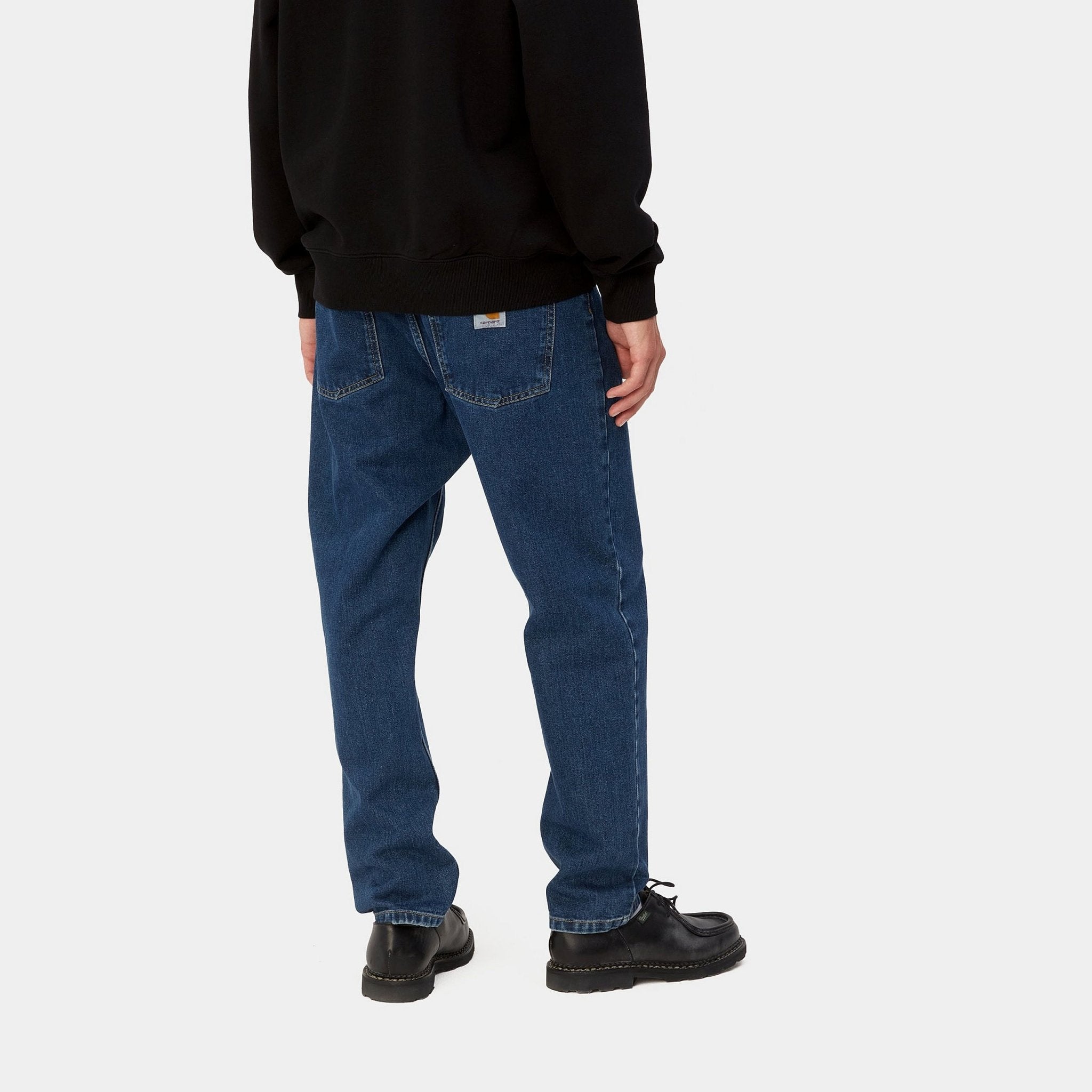 Carhartt Newel Pant Blue Stone Washed - Steranko Clothing Manchester