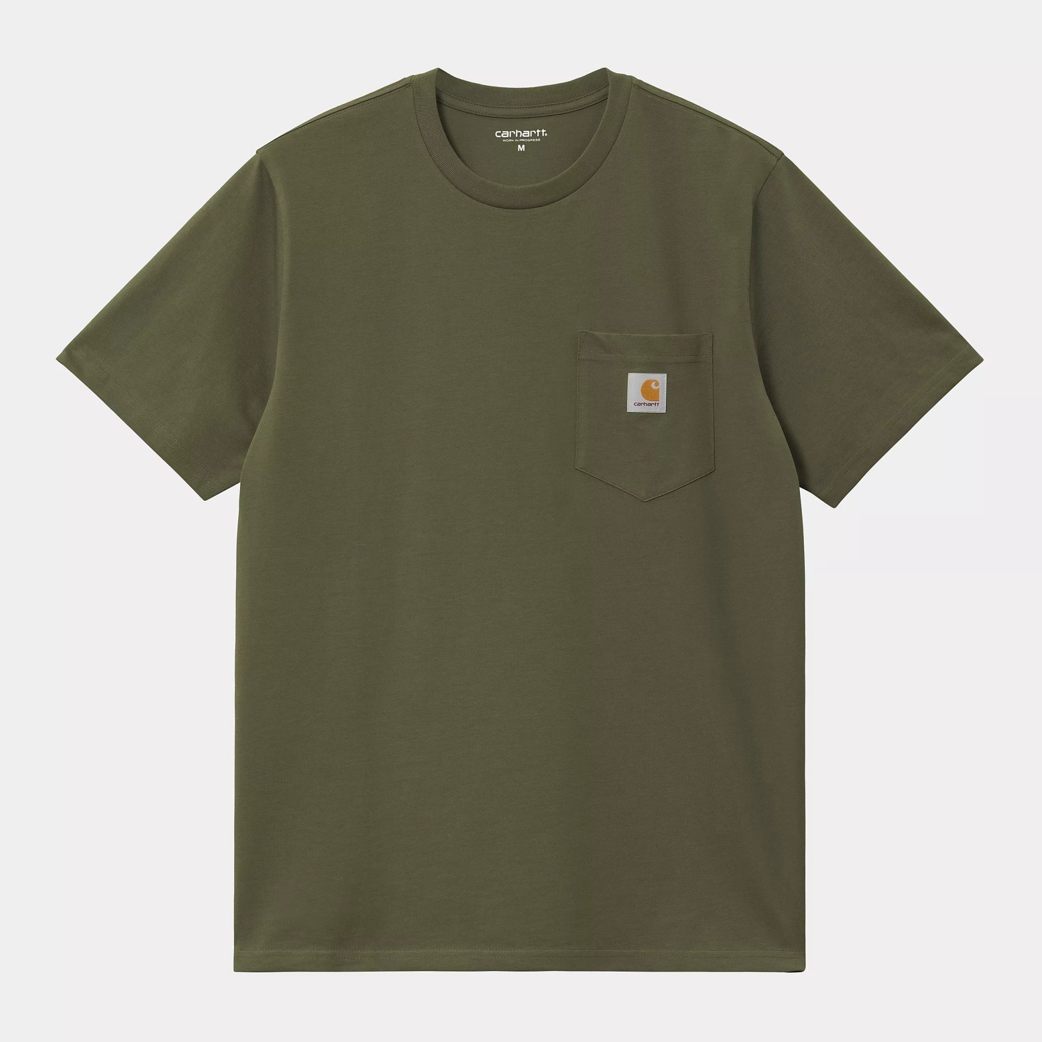 Carhartt Pocket T-Shirt Dollar Green - Steranko Clothing Manchester