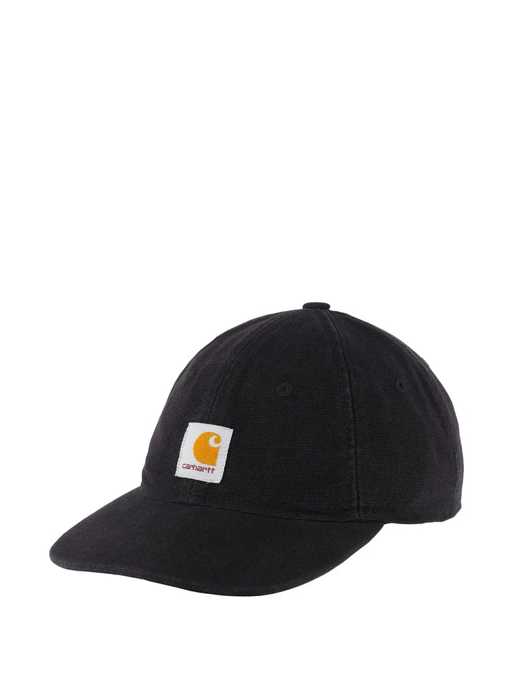 Carhartt Selby Canvas Cap Black - Steranko Clothing Manchester