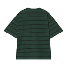 Carhartt S/S Cardona Pocket T-Shirt Cardona Stripe/Natural/Dark Scarab - Steranko Clothing Manchester