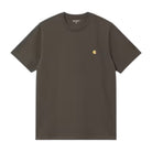 Carhartt S/S Chase T-Shirt Shungite / Gold - Steranko Clothing Manchester