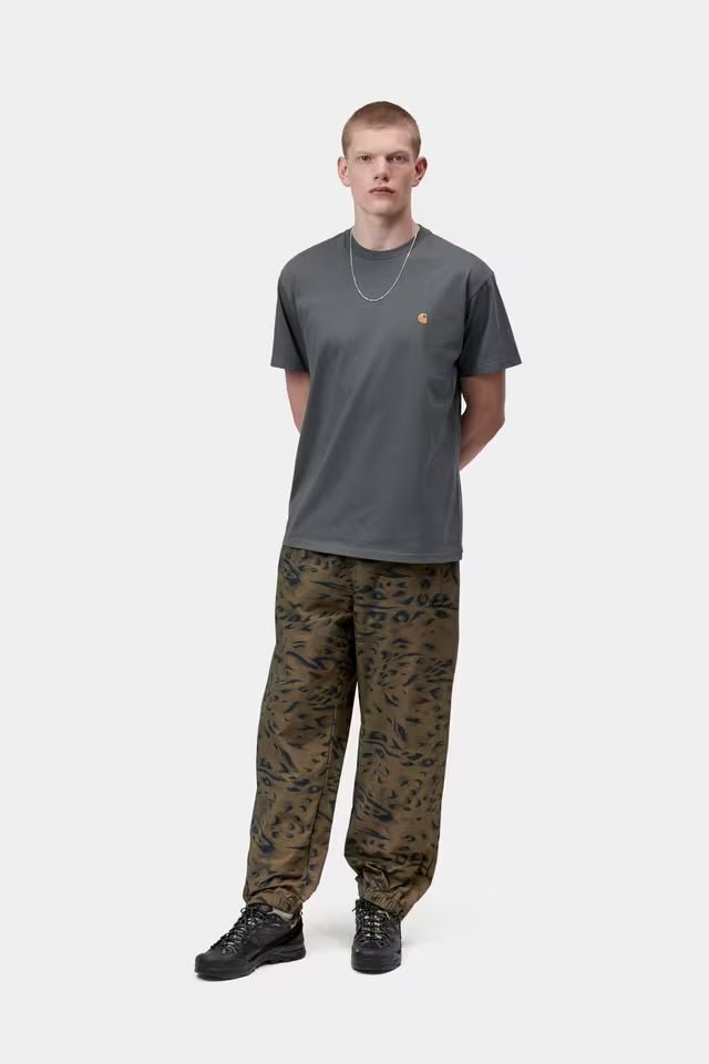 Carhartt S/S Chase T-Shirt Styx Gold - Steranko Clothing Manchester