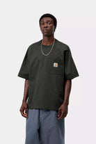 Carhartt S/S Work Pocket T-Shirt Raven - Steranko Clothing Manchester