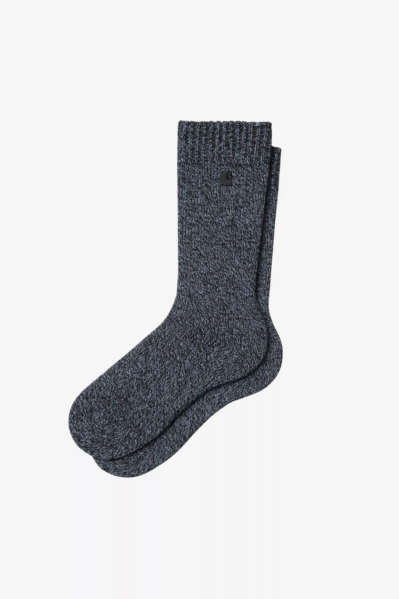 Carhartt Tony Socks Black/Shady Blue - Steranko Clothing Manchester