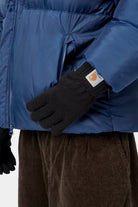 Carhartt Watch Gloves Black - Steranko Clothing Manchester