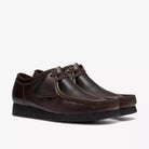 Clarks Originals Wallabee Black / Brown Leather - Steranko Clothing Manchester