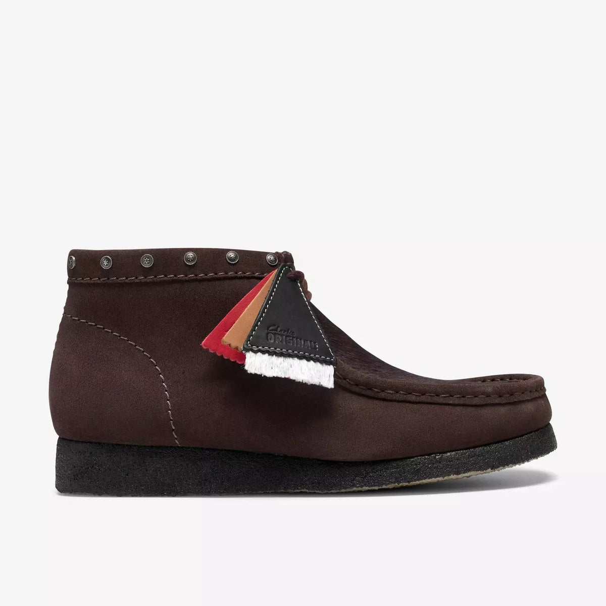 Clarks Originals Wallabee Boot Brown Interest - Steranko Clothing Manchester