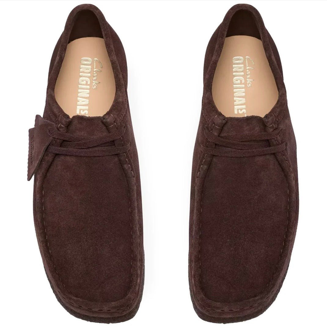 Clarks Originals Wallabee Chocolate Suede (M) - Steranko Clothing Manchester