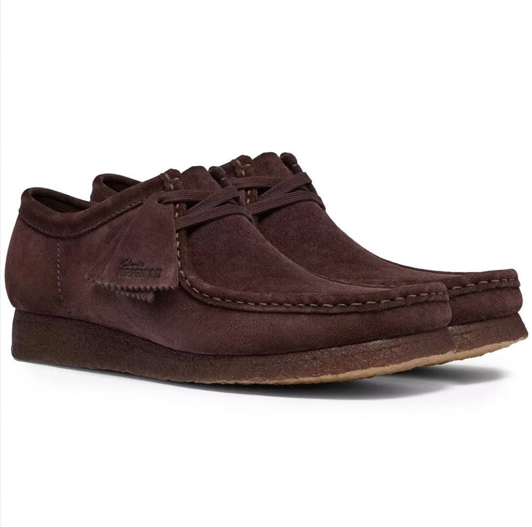 Clarks Originals Wallabee Chocolate Suede (M) - Steranko Clothing Manchester