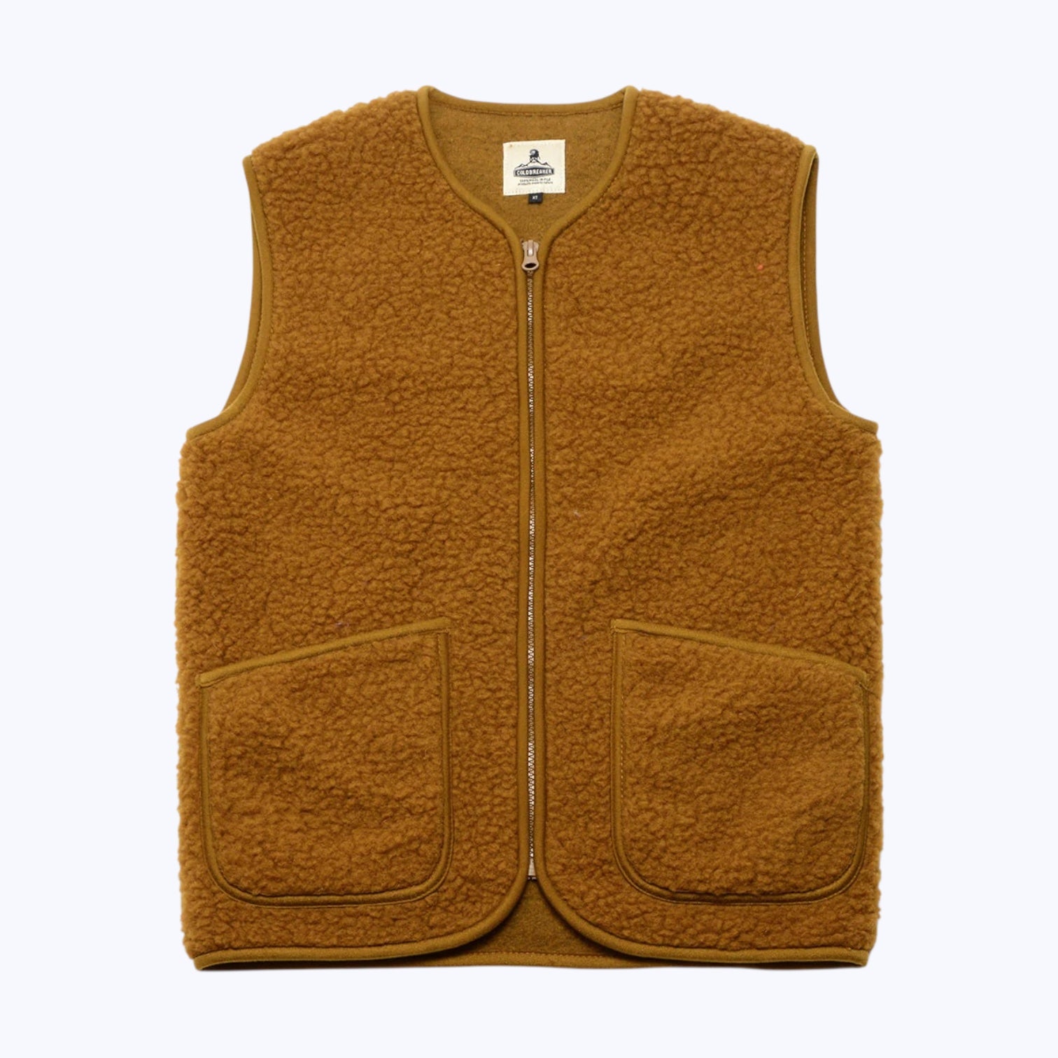 Coldbreaker Pepitko Vest Caramel - Steranko Clothing Manchester