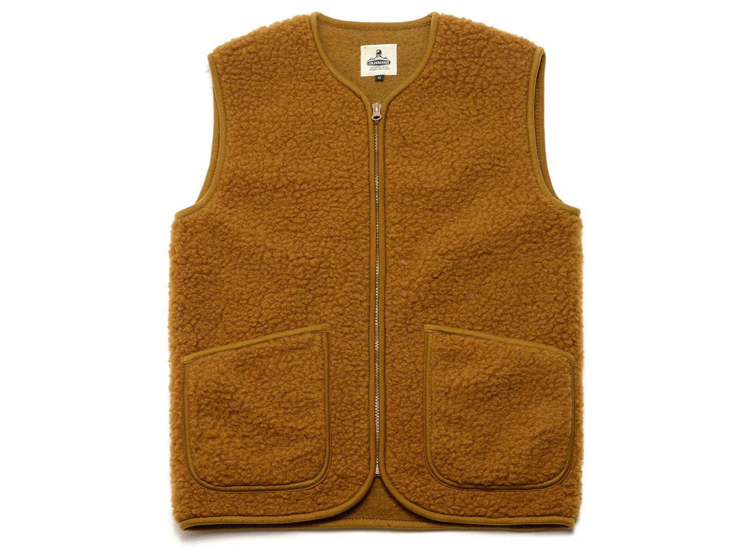 Coldbreaker Pepitko Vest Caramel - Steranko Clothing Manchester